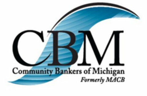 CBM COMMUNITY BANKERS OF MICHIGAN FORMERLY MACB Logo (USPTO, 06/28/2010)