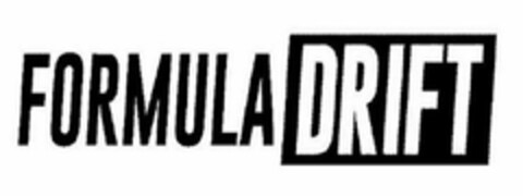 FORMULA DRIFT Logo (USPTO, 10/03/2019)