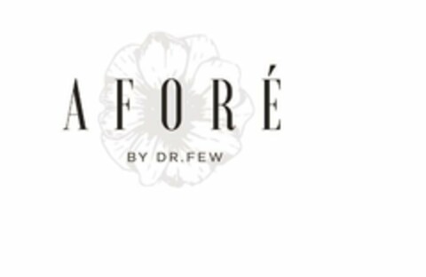 AFORÉ BY DR. FEW Logo (USPTO, 17.02.2020)