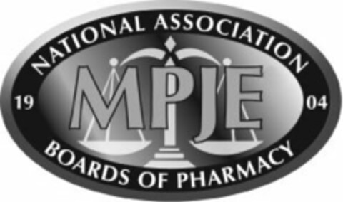 MPJE 1904 NATIONAL ASSOCIATION BOARDS OF PHARMACY Logo (USPTO, 08.05.2009)