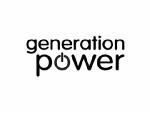 GENERATION POWER Logo (USPTO, 07/02/2009)