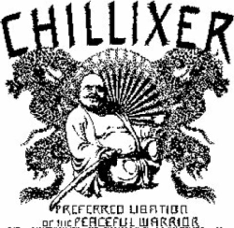 CHILLIXER PREFERRED LIBATION OF THE PEACEFUL WARRIOR Logo (USPTO, 03.08.2009)