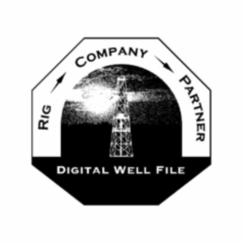 DIGITAL WELL FILE RIG COMPANY PARTNER Logo (USPTO, 08/03/2010)