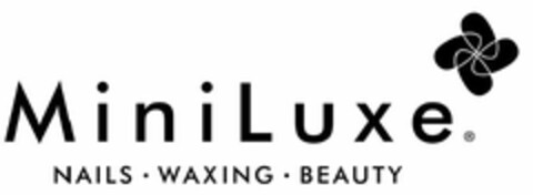MINILUXE NAILS · WAXING · BEAUTY Logo (USPTO, 11.08.2010)