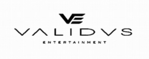 VE VALIDUS ENTERTAINMENT Logo (USPTO, 16.08.2010)