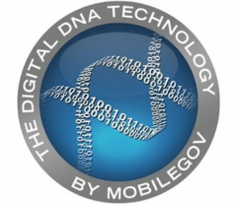 THE DIGITAL DNA TECHNOLOGY BY MOBILEGOV Logo (USPTO, 30.09.2010)