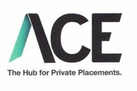 ACE THE HUB FOR PRIVATE PLACEMENTS. Logo (USPTO, 28.06.2011)