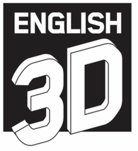 ENGLISH 3D Logo (USPTO, 06/30/2011)