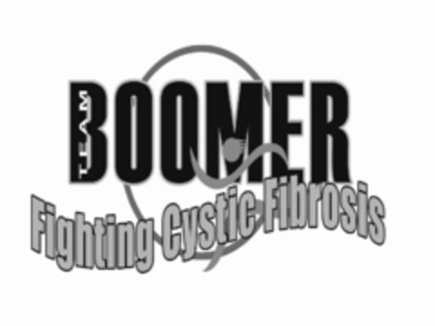 TEAM BOOMER FIGHTING CYSTIC FIBROSIS Logo (USPTO, 08/23/2011)