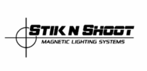 STIK N SHOOT MAGNETIC LIGHTING SYSTEMS Logo (USPTO, 29.09.2011)