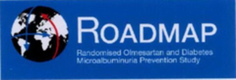 ROADMAP RANDOMISED OLMESARTAN AND DIABETES MICROALBUMINURIA PREVENTION STUDY Logo (USPTO, 20.12.2011)