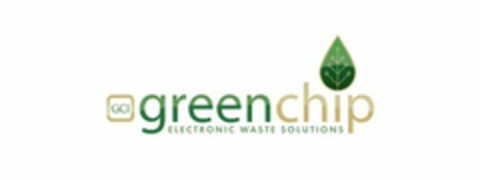 GCI GREENCHIP ELECTRONIC WASTE SOLUTIONS Logo (USPTO, 26.03.2012)