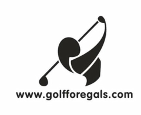 WWW.GOLFFOREGALS.COM Logo (USPTO, 08.08.2012)