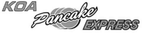 KOA PANCAKE EXPRESS Logo (USPTO, 26.08.2012)