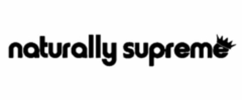 NATURALLY SUPREME Logo (USPTO, 04.09.2012)