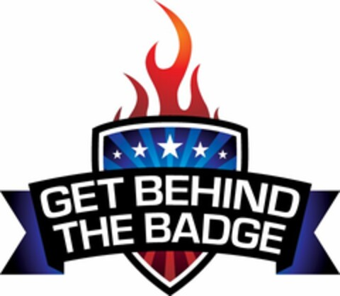 GET BEHIND THE BADGE Logo (USPTO, 05.04.2013)