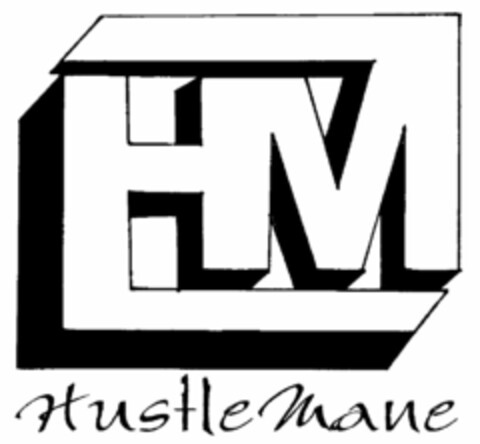 H M HUSTLE MANE Logo (USPTO, 24.06.2014)