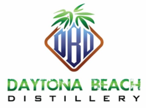 DBD DAYTONA BEACH DISTILLERY Logo (USPTO, 10.08.2014)