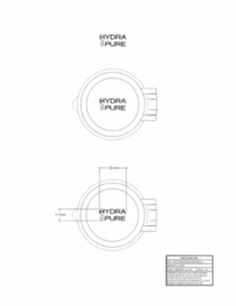 HYDRA PURE Logo (USPTO, 12.02.2015)