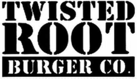 TWISTED ROOT BURGER CO. Logo (USPTO, 27.04.2015)