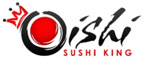OISHI SUSHI KING Logo (USPTO, 06.05.2015)