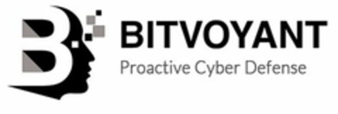 B BITVOYANT PROACTIVE CYBER DEFENSE Logo (USPTO, 11.06.2015)