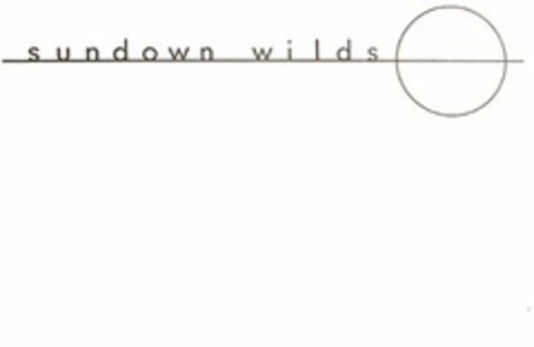 SUNDOWN WILDS Logo (USPTO, 12/16/2015)