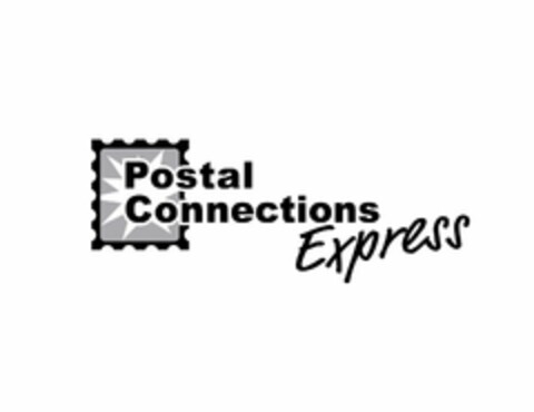 POSTAL CONNECTIONS EXPRESS Logo (USPTO, 05/05/2016)