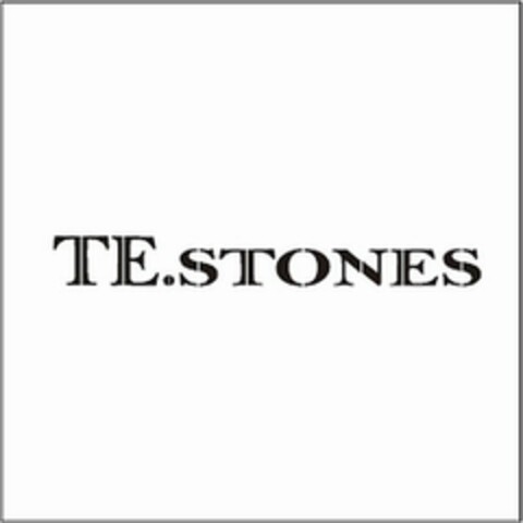 TE.STONES Logo (USPTO, 13.07.2016)