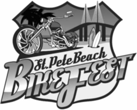 ST. PETE BEACH BIKEFEST Logo (USPTO, 13.01.2017)