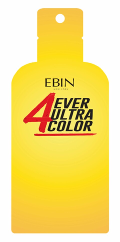 EBIN NEW YORK 4 EVER ULTRA COLOR Logo (USPTO, 08.08.2017)