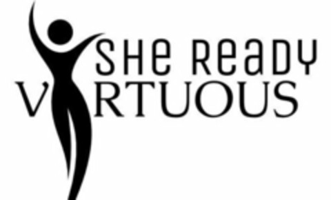 SHE READY VIRTUOUS Logo (USPTO, 30.09.2017)