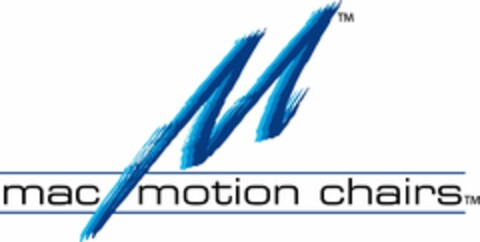 M MAC MOTION CHAIRS Logo (USPTO, 12/12/2017)