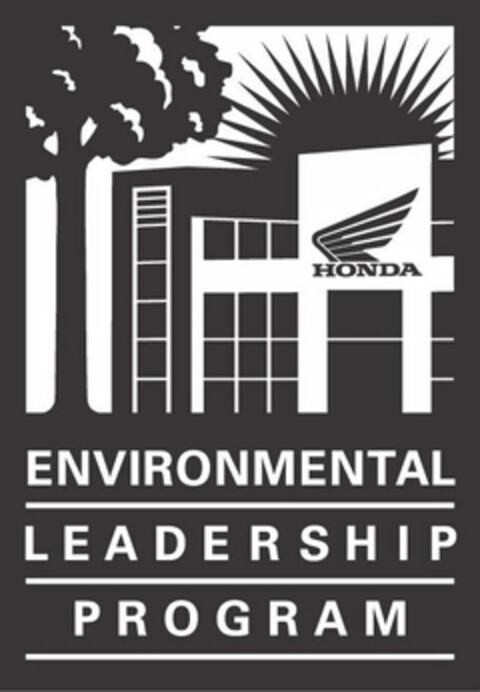 HONDA ENVIRONMENTAL LEADERSHIP PROGRAM Logo (USPTO, 27.02.2018)