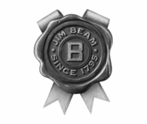 B JIM BEAM SINCE 1795 Logo (USPTO, 25.04.2018)