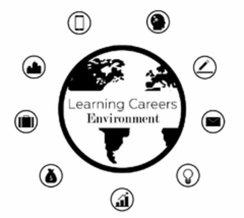 LEARNING CAREERS ENVIRONMENT Logo (USPTO, 11.06.2018)