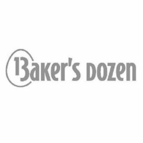 BAKER'S DOZEN Logo (USPTO, 10/08/2018)