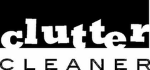 CLUTTER CLEANER Logo (USPTO, 22.10.2018)