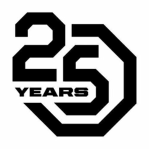 25 YEARS Logo (USPTO, 30.10.2018)