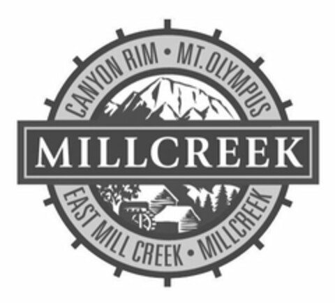 CANYON RIM MT. OLYMPUS MILLCREEK EAST MILLCREEK Logo (USPTO, 28.03.2019)