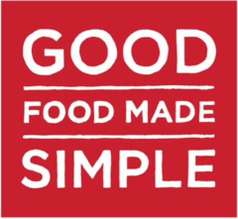 GOOD FOOD MADE SIMPLE Logo (USPTO, 05/15/2019)