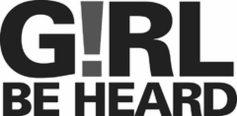 G!RL BE HEARD Logo (USPTO, 11.06.2019)