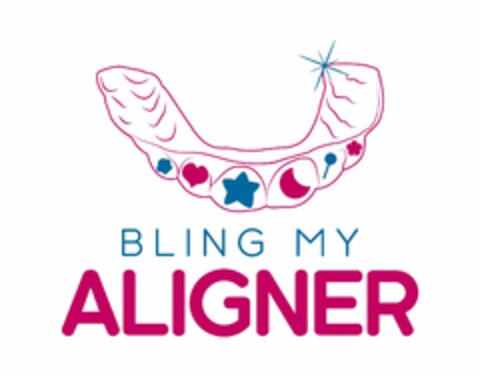 BLING MY ALIGNER Logo (USPTO, 01.10.2019)