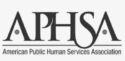 APHSA AMERICAN PUBLIC HUMAN SERVICES ASSOCIATION Logo (USPTO, 08.10.2019)