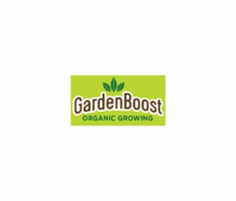 GARDENBOOST ORGANIC GROWING Logo (USPTO, 11/20/2019)