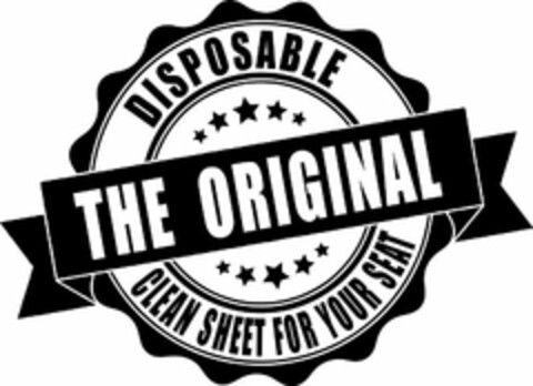 DISPOSABLE THE ORIGINAL CLEAN SHEET FOR YOUR SEAT Logo (USPTO, 07.05.2020)