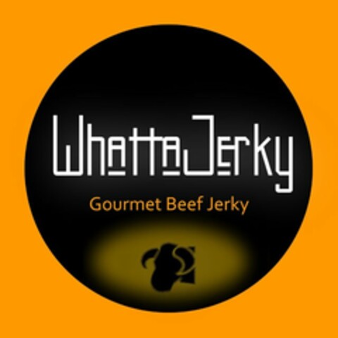 WHATTAJERKY GOURMET BEEF JERKY Logo (USPTO, 30.12.2008)