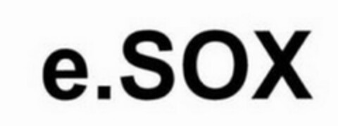 E.SOX Logo (USPTO, 19.02.2009)