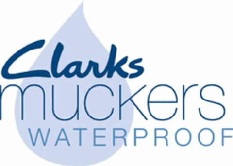 CLARKS MUCKERS WATERPROOF Logo (USPTO, 02.04.2009)