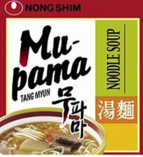 NONG SHIM MU-PAMA TANG MYUN NOODLE SOUP Logo (USPTO, 07/14/2009)